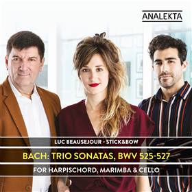Bach : Sonates en trio, BWV 525-527 pour clavecin, marimba et violoncelle